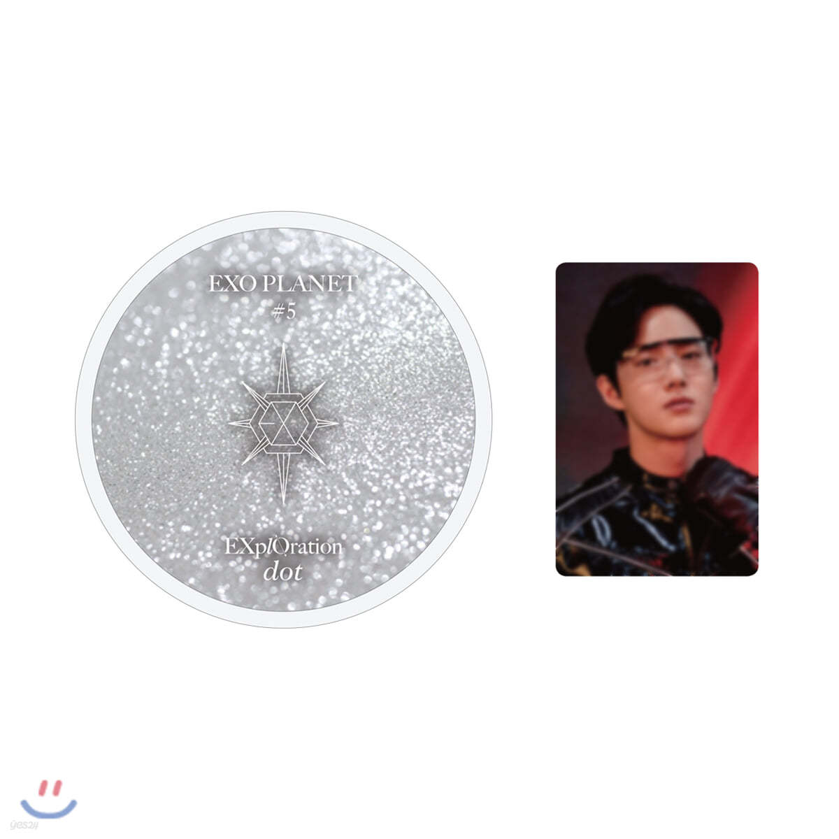 EXO PLANET #5 - EXplOration - dot 글리터코스터+포토카드SET [수호 ver.]