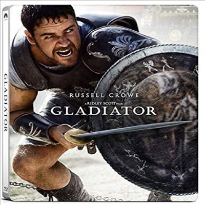 Gladiator (글래디에이터) (20th Anniversary)(Steelbook)(4K Ultra HD+Blu-ray)(한국어 자막 지원)