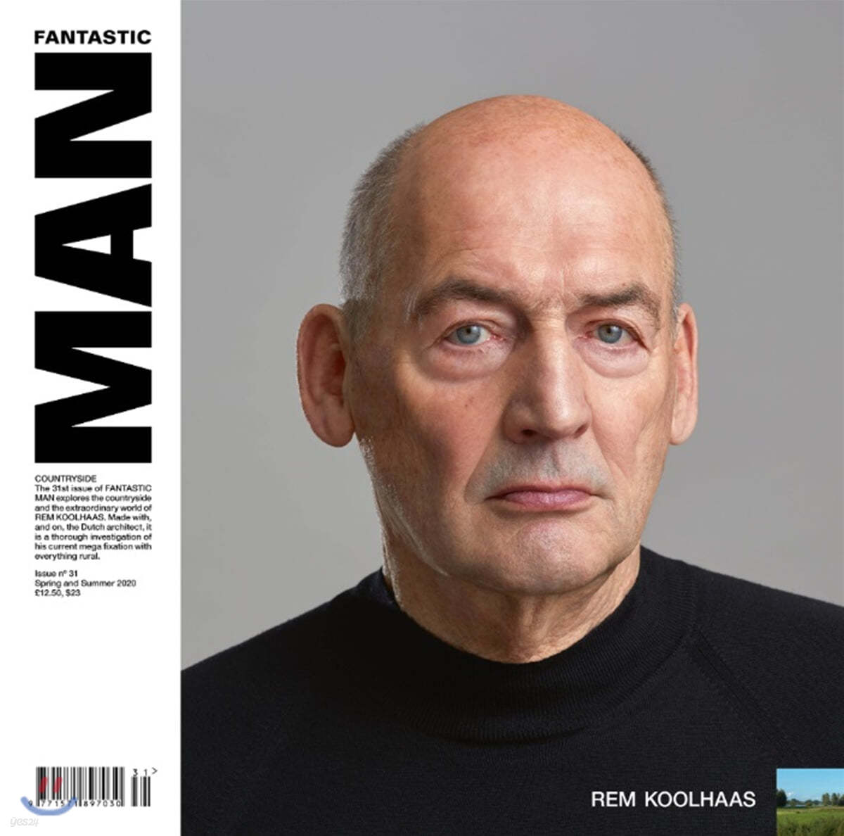 FANTASTIC MAN (반간지) : 2020년 NO.31 : REM KOOLHAAS 커버