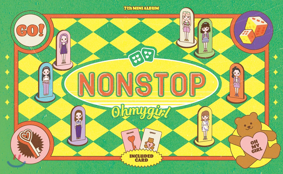 오마이걸 (Oh My Girl) - 미니앨범 7집 : NONSTOP [Chance / Quest ver