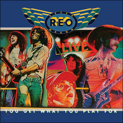 REO Speedwagon (알이오 스피드웨건) - You Get What You Play For [블루 컬러 2LP]