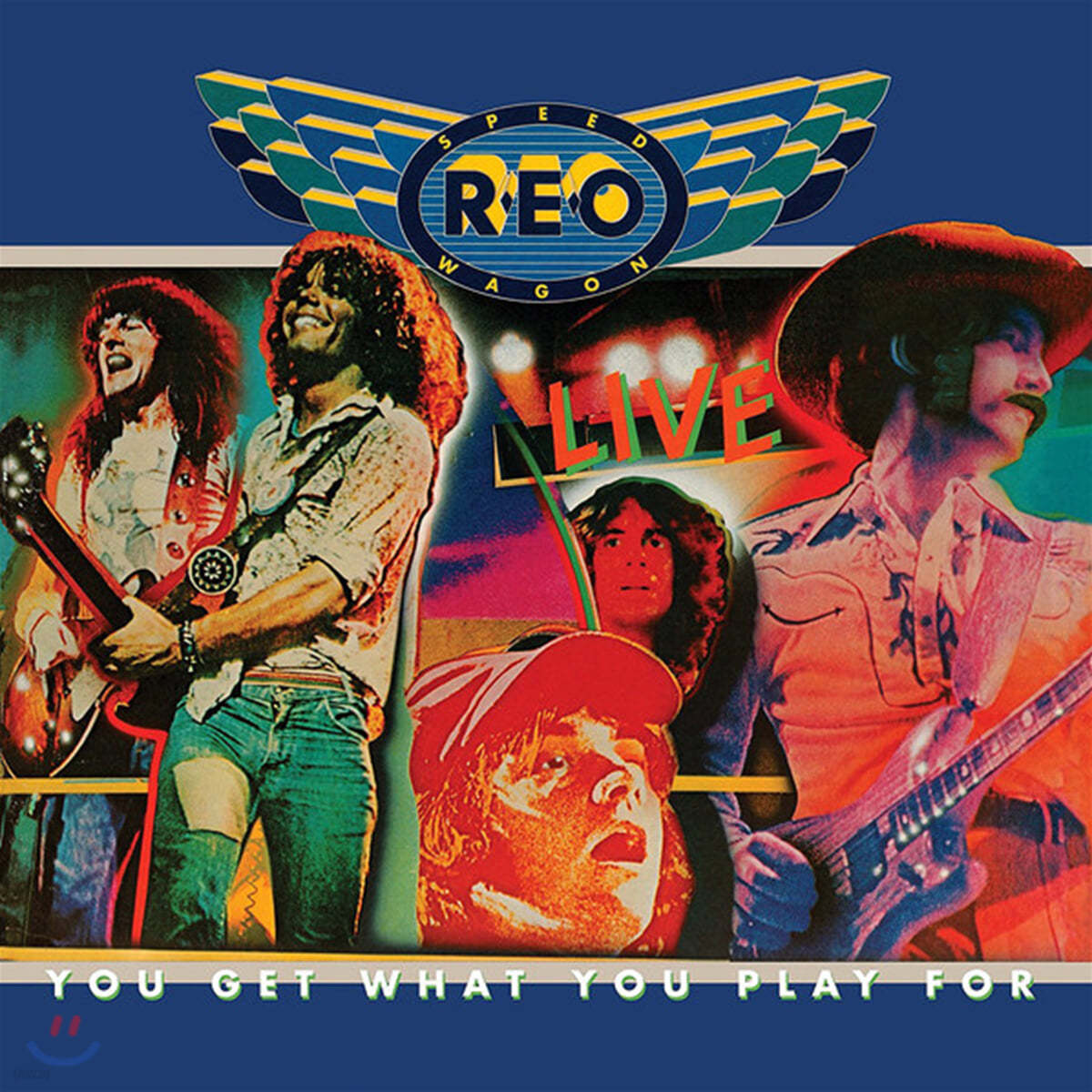 REO Speedwagon (알이오 스피드웨건) - You Get What You Play For [블루 컬러 2LP]