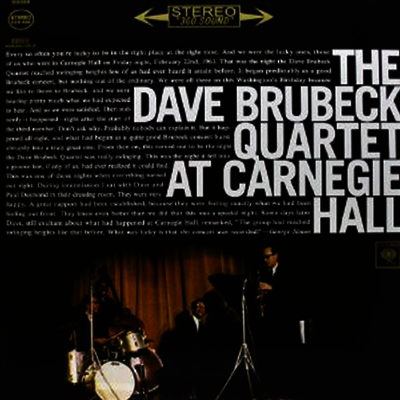 Dave Brubeck Quartet — At Carnegie Hall 앨범 커버