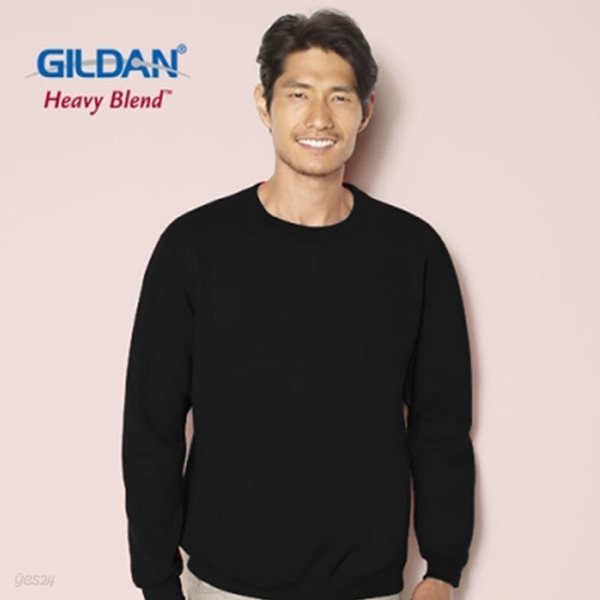 GILDAN 길단 기모 크루넥 맨투맨 티셔츠 3color