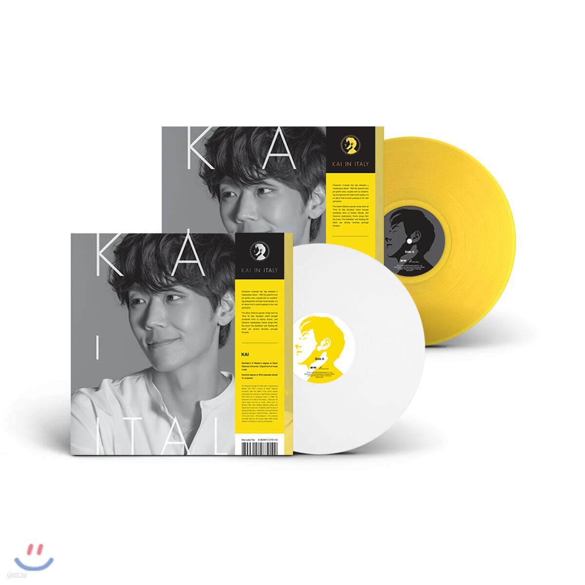 카이 - 2집 Kai in Italy [화이트 + 투명 옐로우 컬러 2LP]
