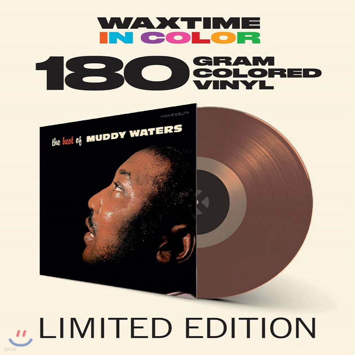 Muddy Waters (머디 워터스) - The Best Of Muddy Waters [브라운 컬러 LP]