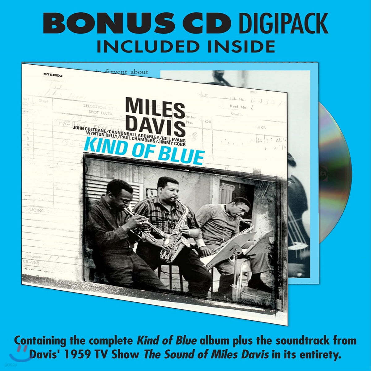 Miles Davis (마일즈 데이비스) - Kind of Blue [LP+CD]