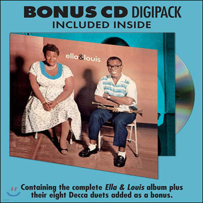 Ella Fitzgerald & Louis Armstrong (엘라 피츠제럴드 & 루이 암스트롱) - Ella & Louis [LP+CD]