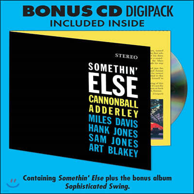 Cannonball Adderley — Somethin' Else 앨범 커버