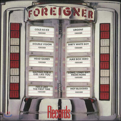 Foreigner — Records 앨범 커버