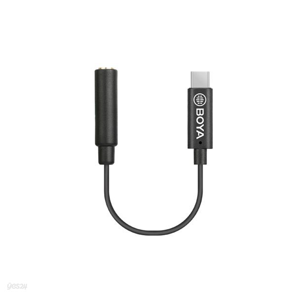 [정품] 보야 BY-K4 3.5mm TRS(Famale) to USB Type-C 오디오 아답터
