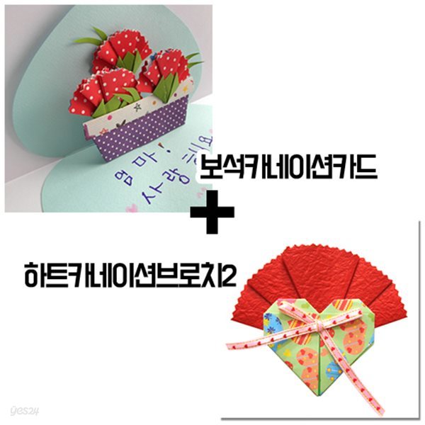 감사카드 DIY 카네이션 묶음1