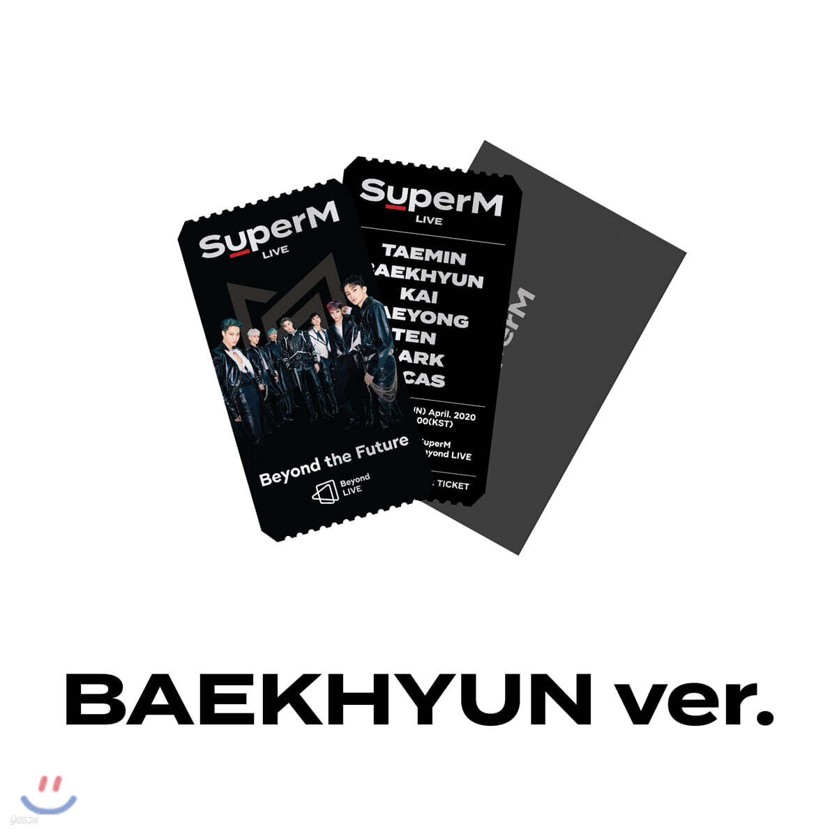 BAEKHYUN] SuperM Beyond LIVE Beyond the Future SPECIAL AR TICKET
