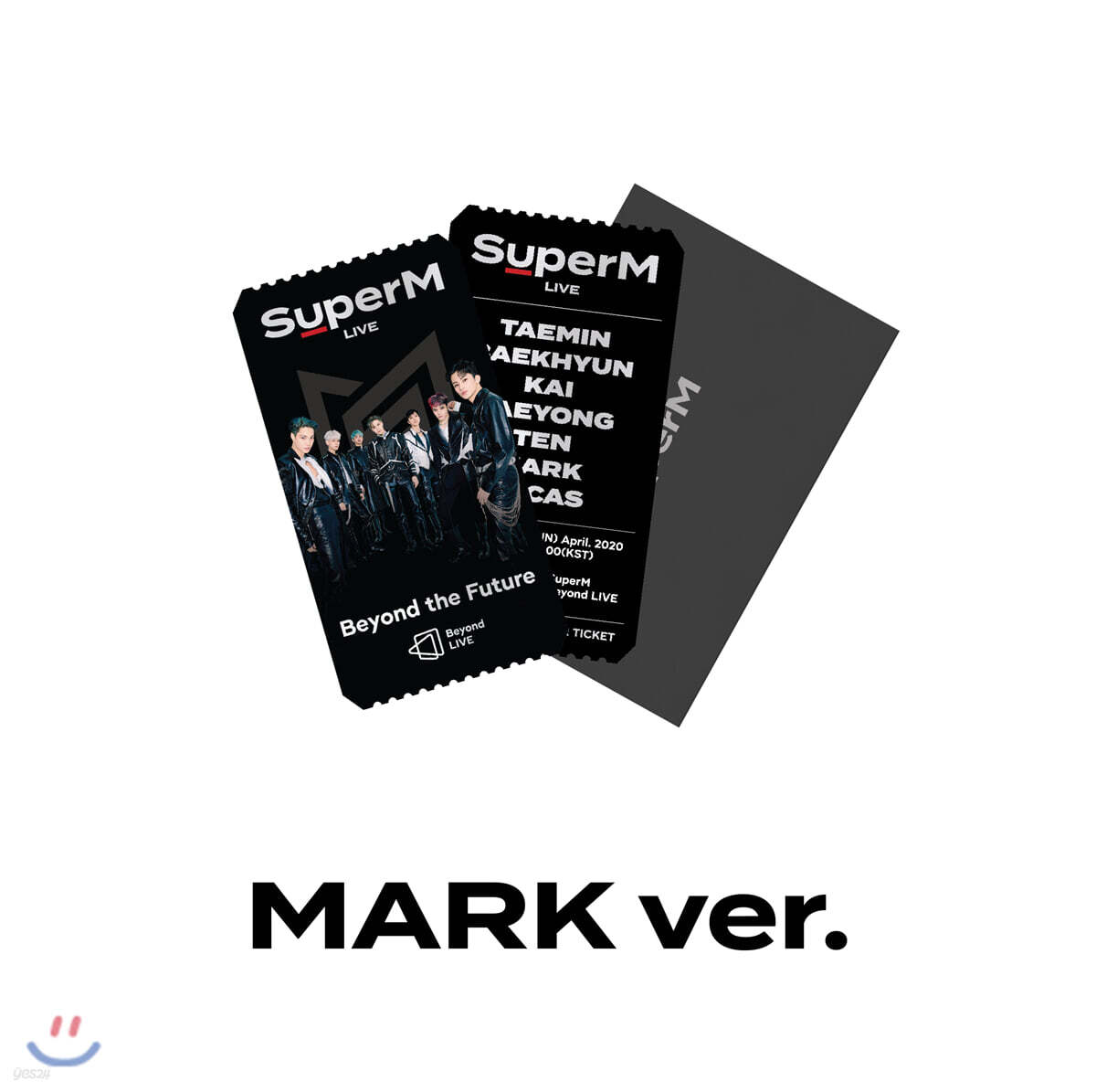 マーク　superM AR ticket set beyond live SUPERM] Beyond Live : Beyond The Future Special : AR Ticket