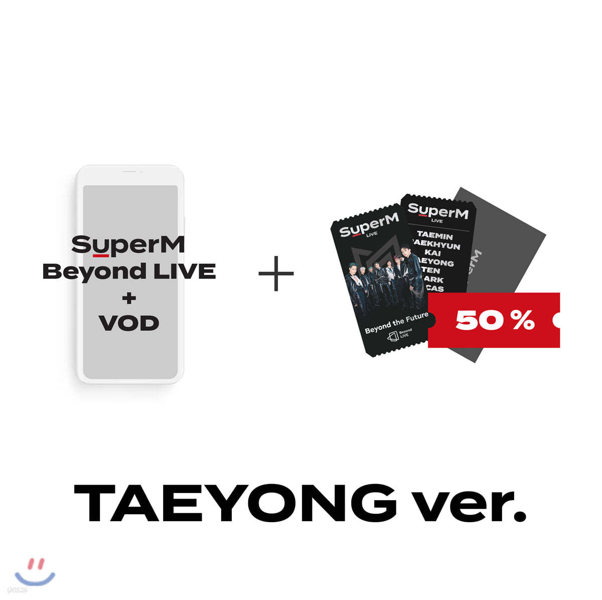 [TAEYONG] SuperM Beyond LIVE +VOD관람권 + SPECIAL AR TICKET SET