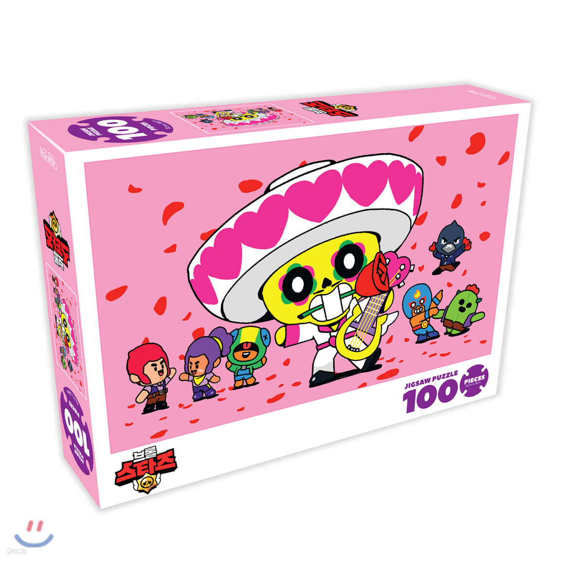 브롤스타즈 직소퍼즐 100피스 : 4 밸런타인