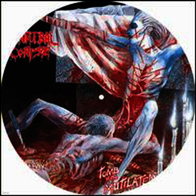 Cannibal Corpse — Tomb Of The Mutilated (25th Anniversary Edition)(Picture Disc) 앨범 커버