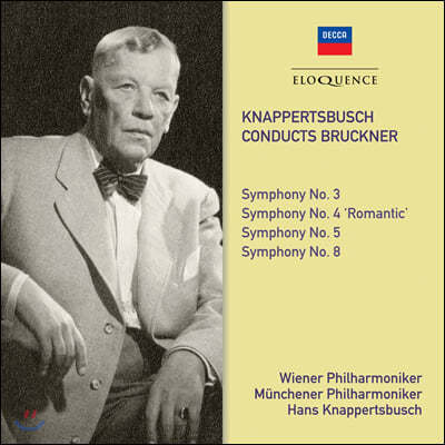 Hans Knappertsbusch ũ:  3, 4, 5, 8 (Bruckner: Symphonies)