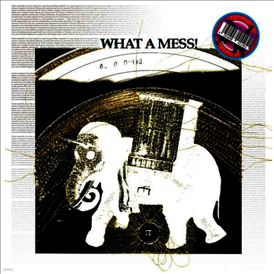 Pepe Bradock — What A Mess! Mixed Techniques 앨범 커버