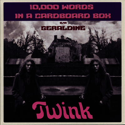 Twink / Zion De Gallier - 10,000 Words In A Cardboard Box / Geraldine (7 inch Single LP)