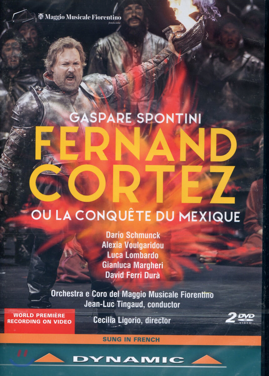 Dario Schmunck 가스파레 스폰티니: 오페라 '페르난드 코르테즈' (Gaspare Spontini: Fernando Cortez)