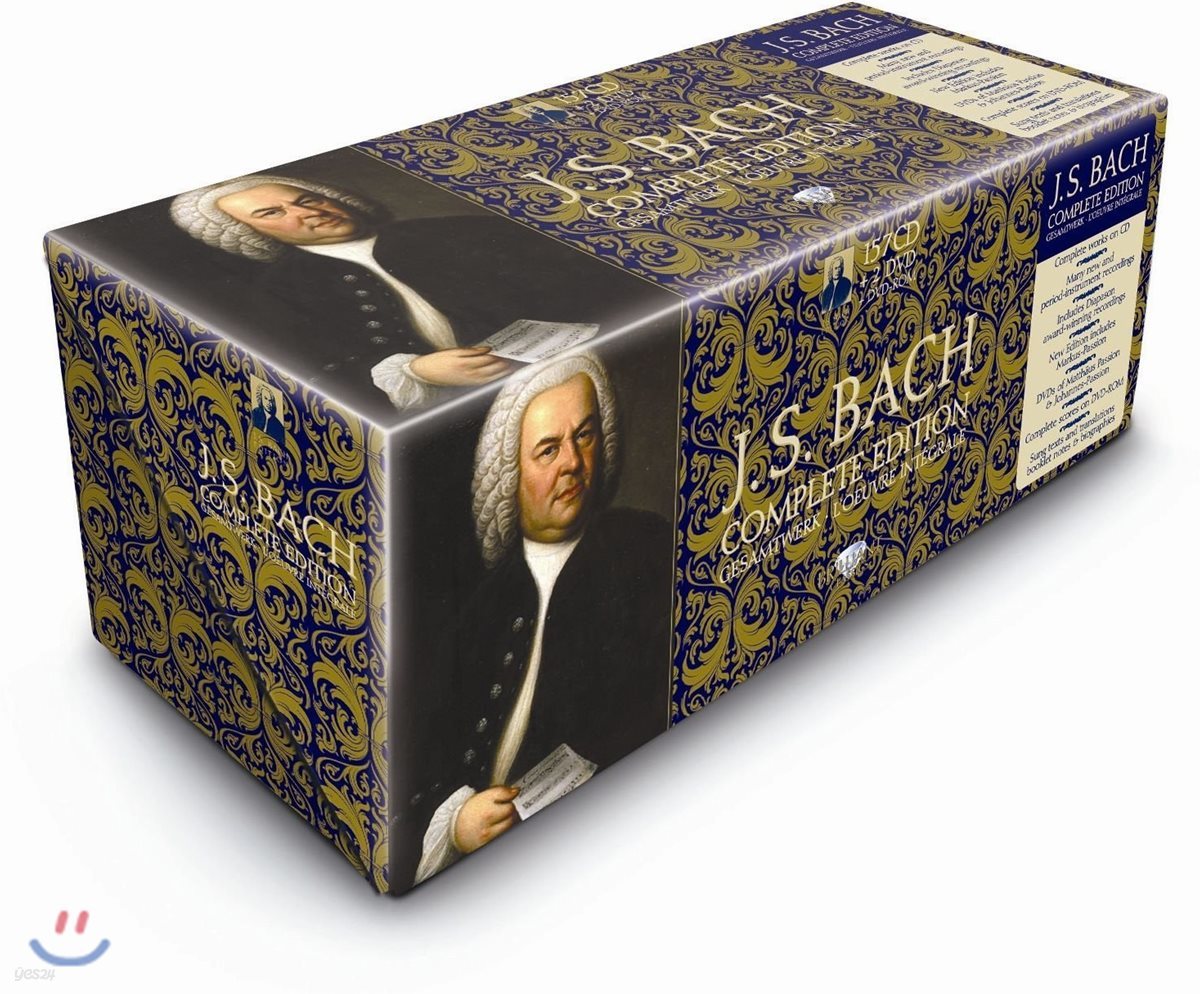 NEW 바흐 작품 전집 (Bach Complete Works New Edition) [157CD]  ......  ★ 미사용입니다 ★