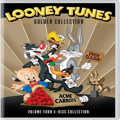Looney Tunes: Golden Collection Volume 4 ( ƪ:  ÷ 4)(ڵ1)(ѱ۹ڸ)(4DVD)