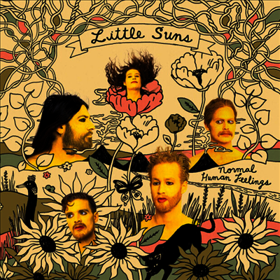 Little Suns — Normal Human Feelings 앨범 커버
