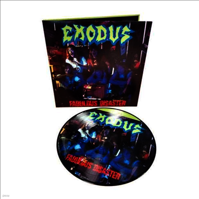 Exodus — Fabulous Disaster (Gatefold) 앨범 커버