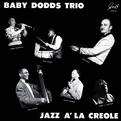 Baby Dodds Trio — Jazz A La Creole 앨범 커버