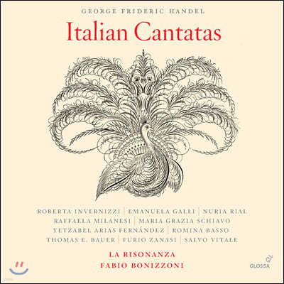 Fabio Bonizzoni 헨델: 이탈리아 칸타타 전집 (Handel: Italian Cantatas)