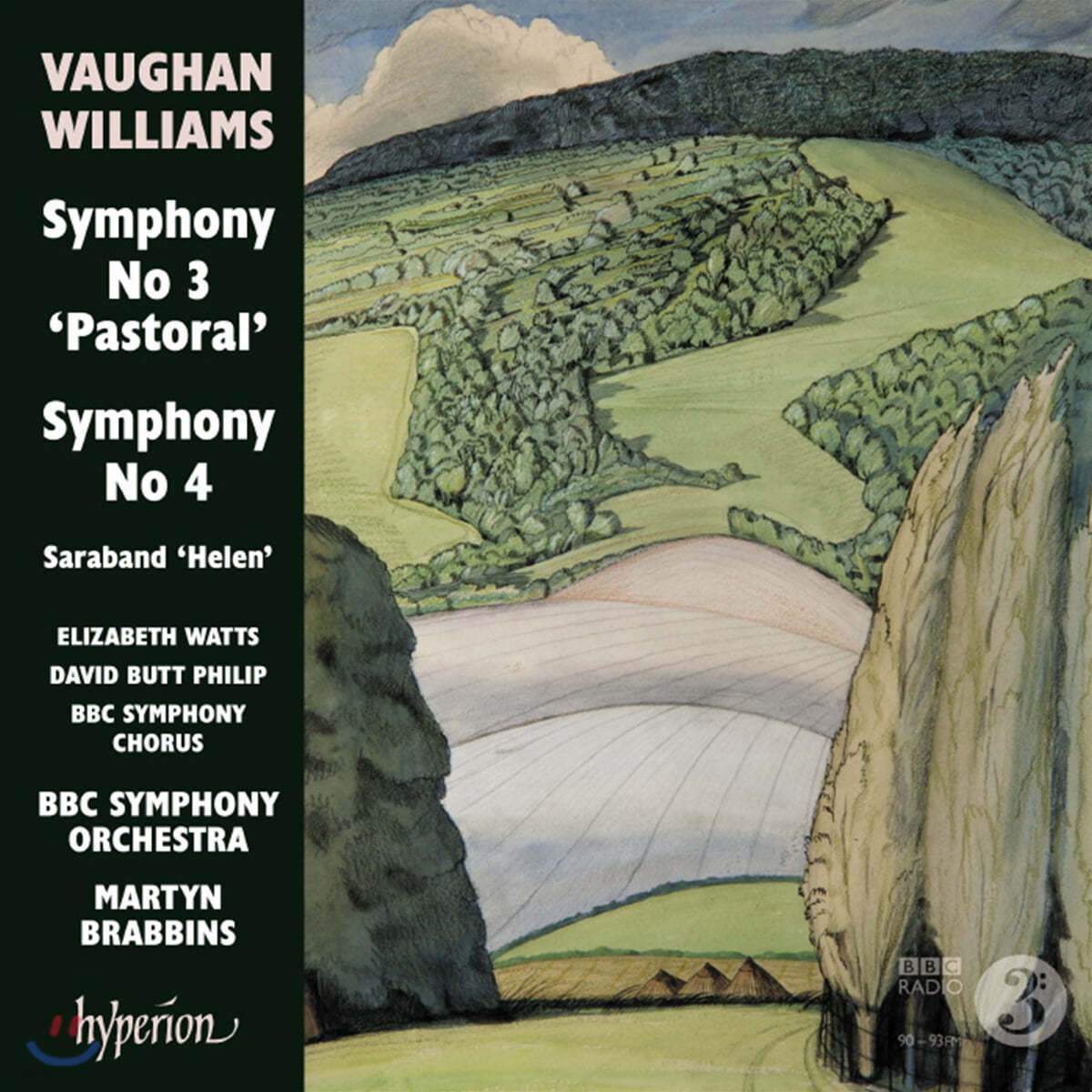 Martyn Brabbins 본 윌리엄스: 교향곡 3, 4번 (Vaughan Williams: Symphonies No. 3, 4)