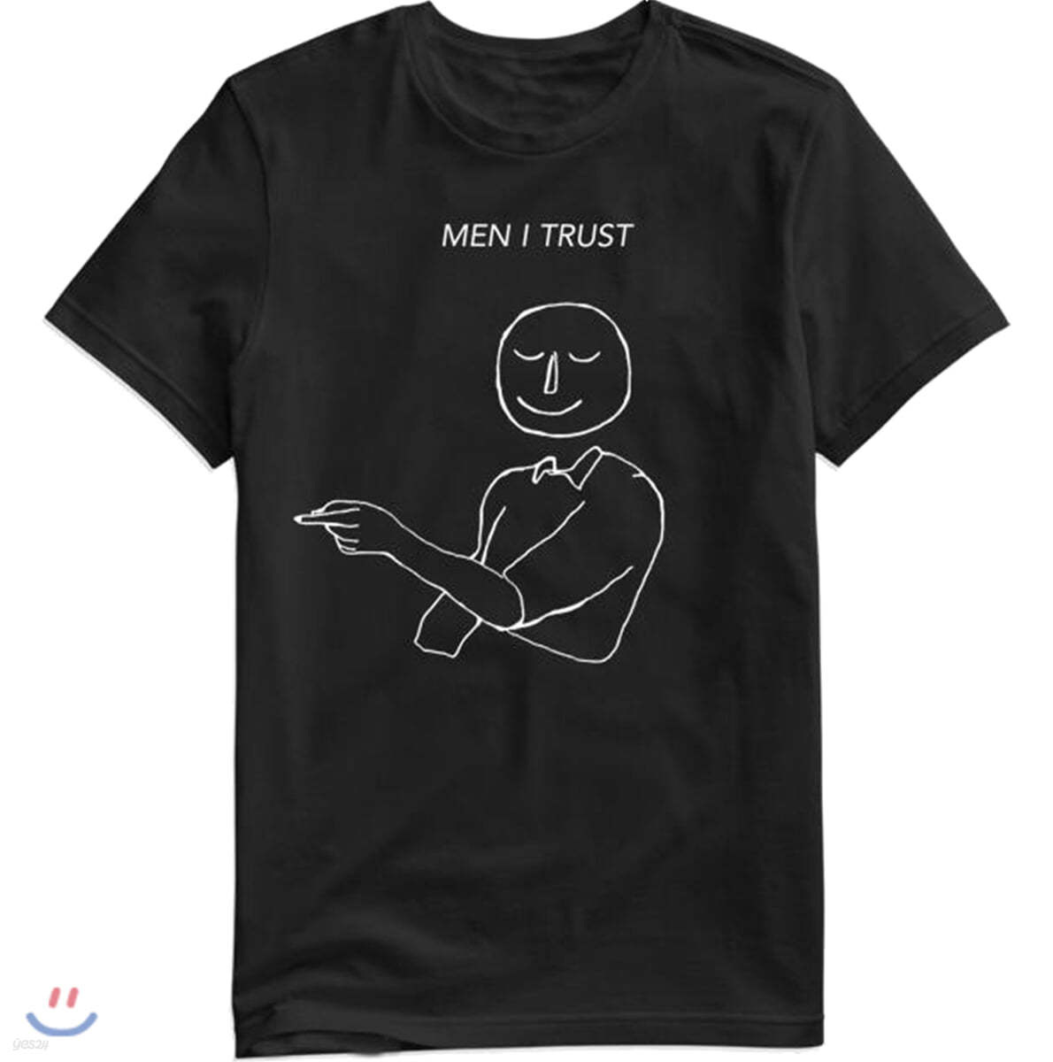 Men I Trust (맨 아이 트러스트) - Men I Turst 티셔츠 [블랙] S