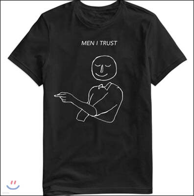 Men I Trust (맨 아이 트러스트) - Men I Turst 티셔츠 [블랙] M