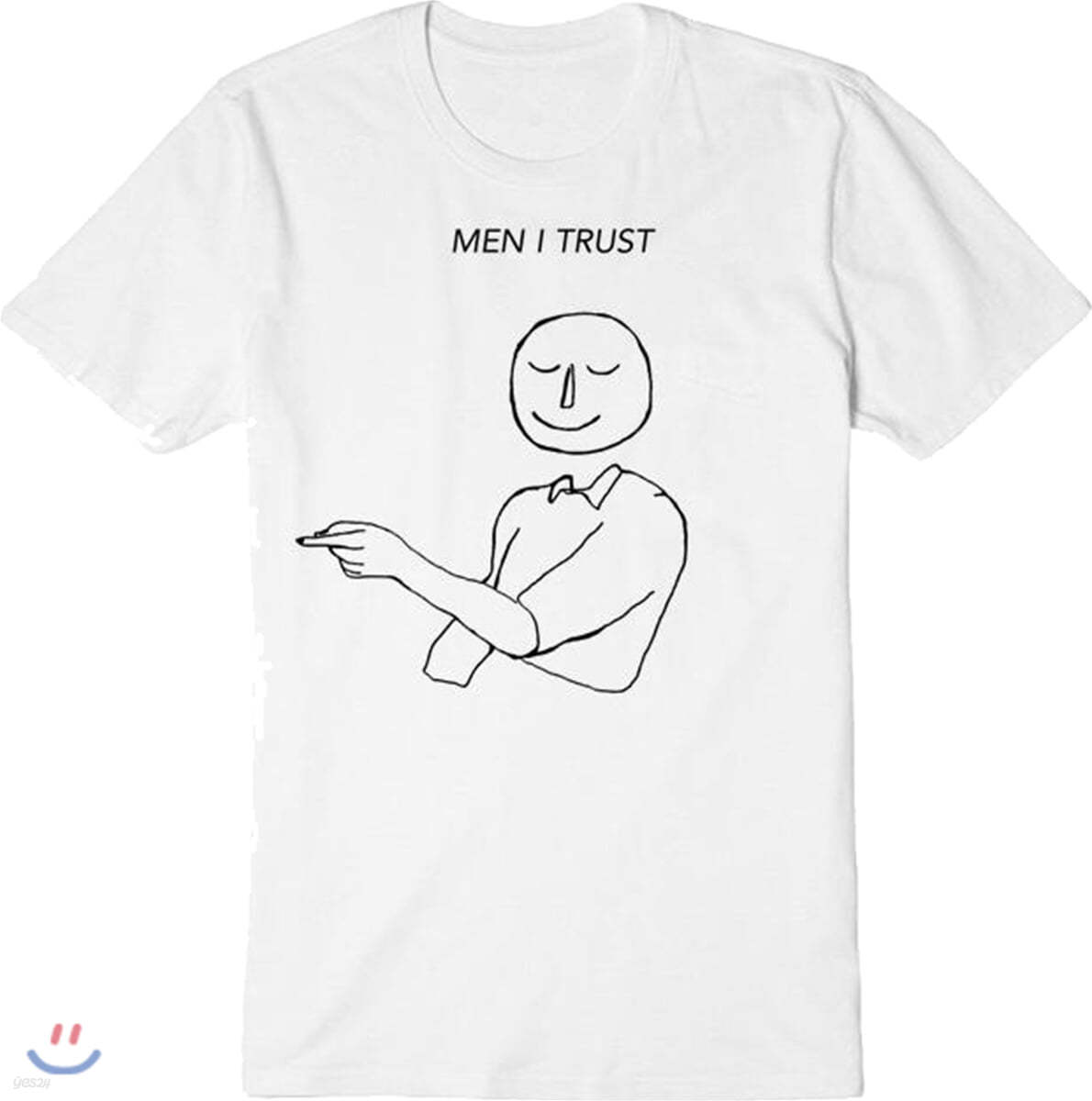 Men I Trust (맨 아이 트러스트) - Men I Turst 티셔츠 [화이트] S
