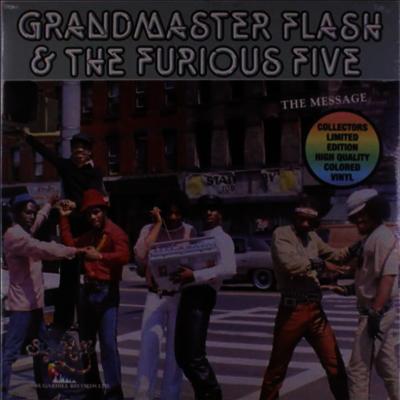 Grandmaster Flash — Message 앨범 커버