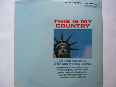 LP(수입) 로버트 쇼 합창단 The Robert Shaw Chorale: This Is My Country 