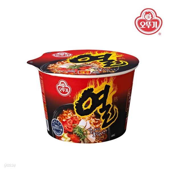 오뚜기 열라면 용기 105G X 12입(1박스) - 예스24