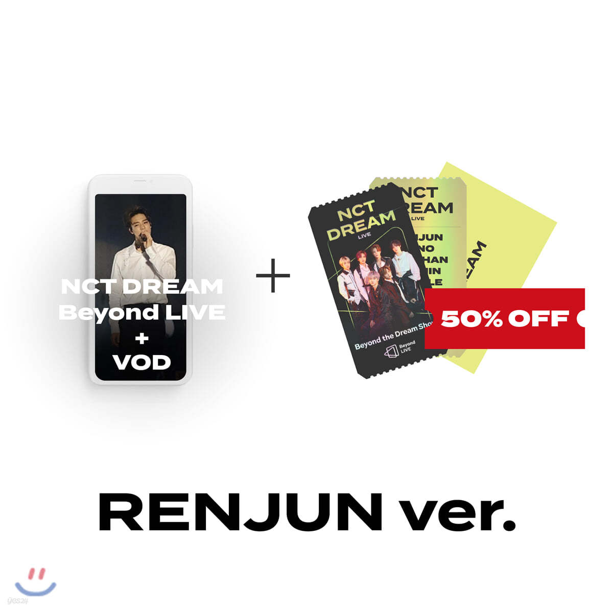 [RENJUN] NCT DREAM Beyond LIVE +VOD관람권 + SPECIAL AR TICKET SET