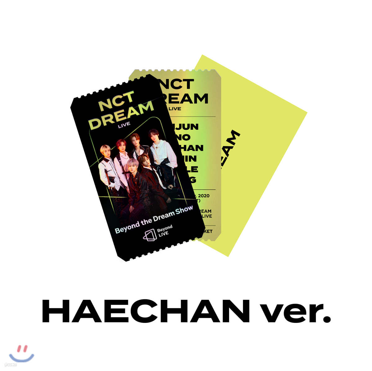 [HAECHAN]  NCT DREAM Beyond LIVE Beyond the Dream Show SPECIAL AR TICKET SET