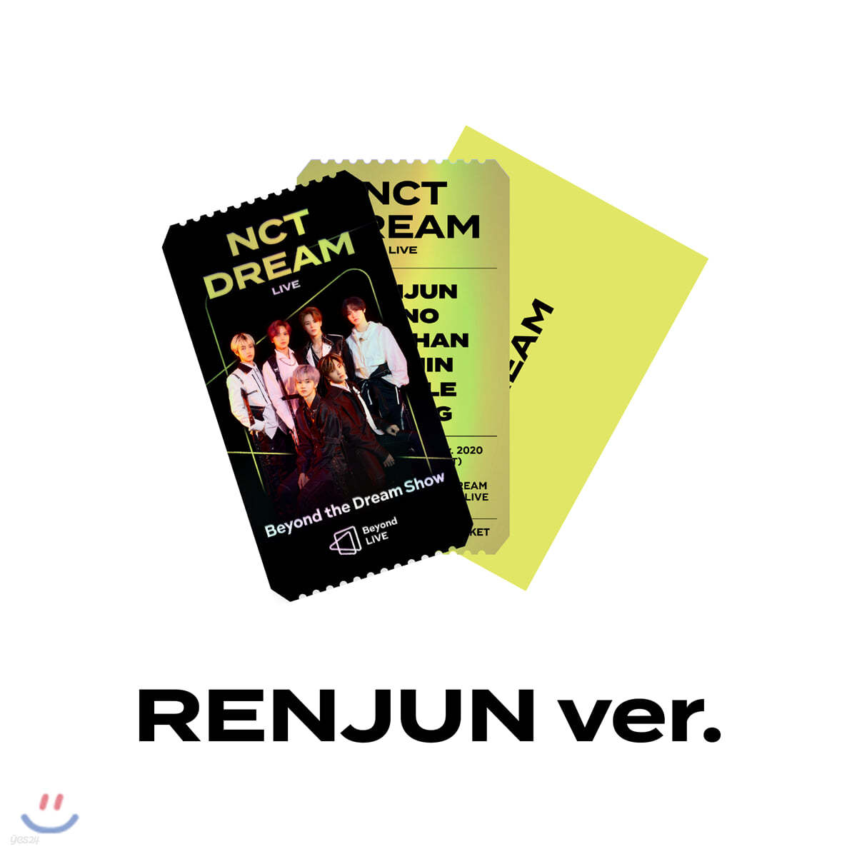 [RENJUN] NCT DREAM Beyond LIVE Beyond the Dream Show SPECIAL AR TICKET SET