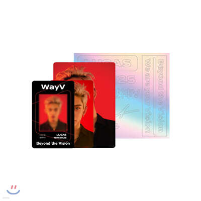 [LUCAS] WayV Beyond LIVE Beyond the Vision ID CARD + DECO STICKER SET