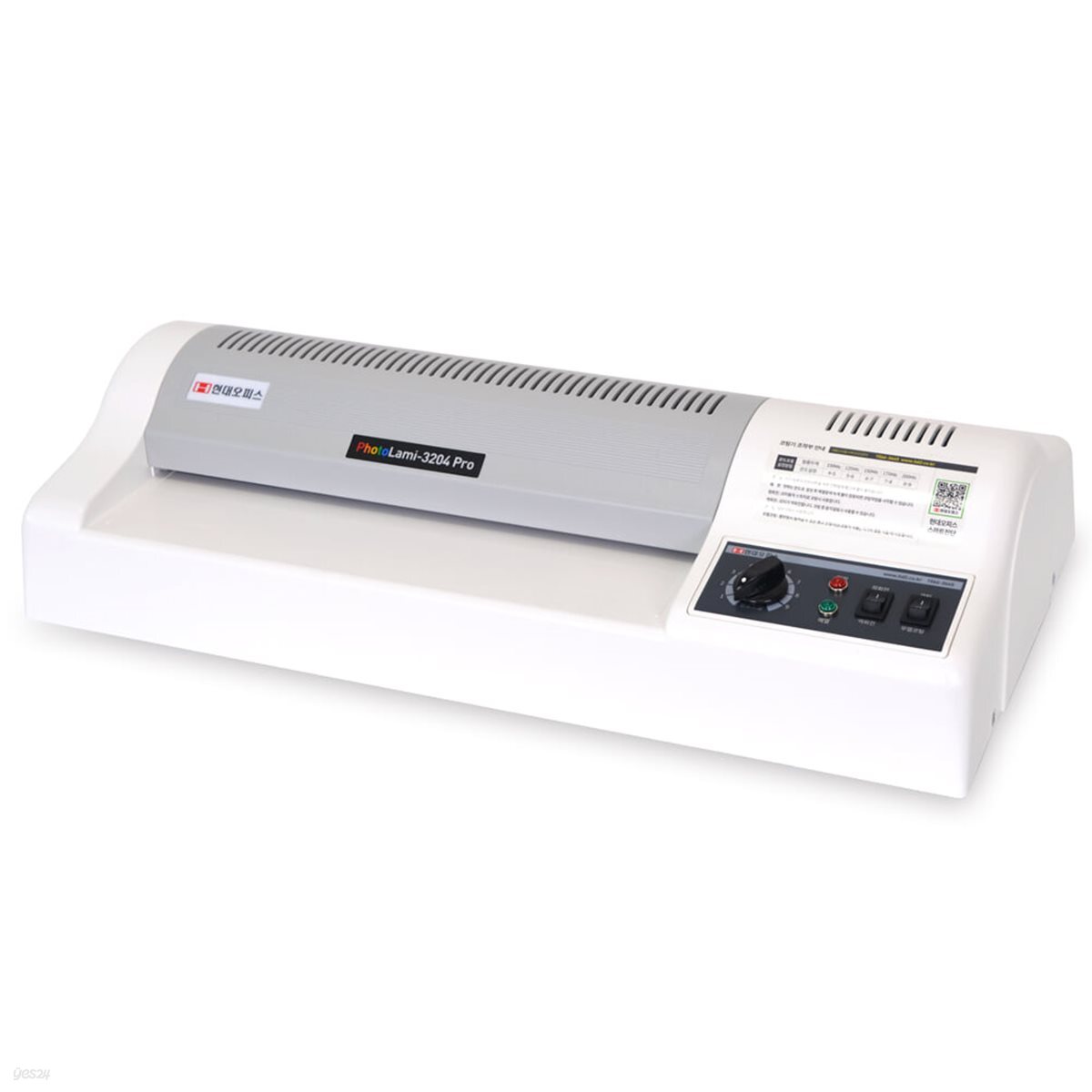 [현대오피스] 국산A3코팅기 PL-3204PRO 4롤 온도조절 사은품A4코팅지100매