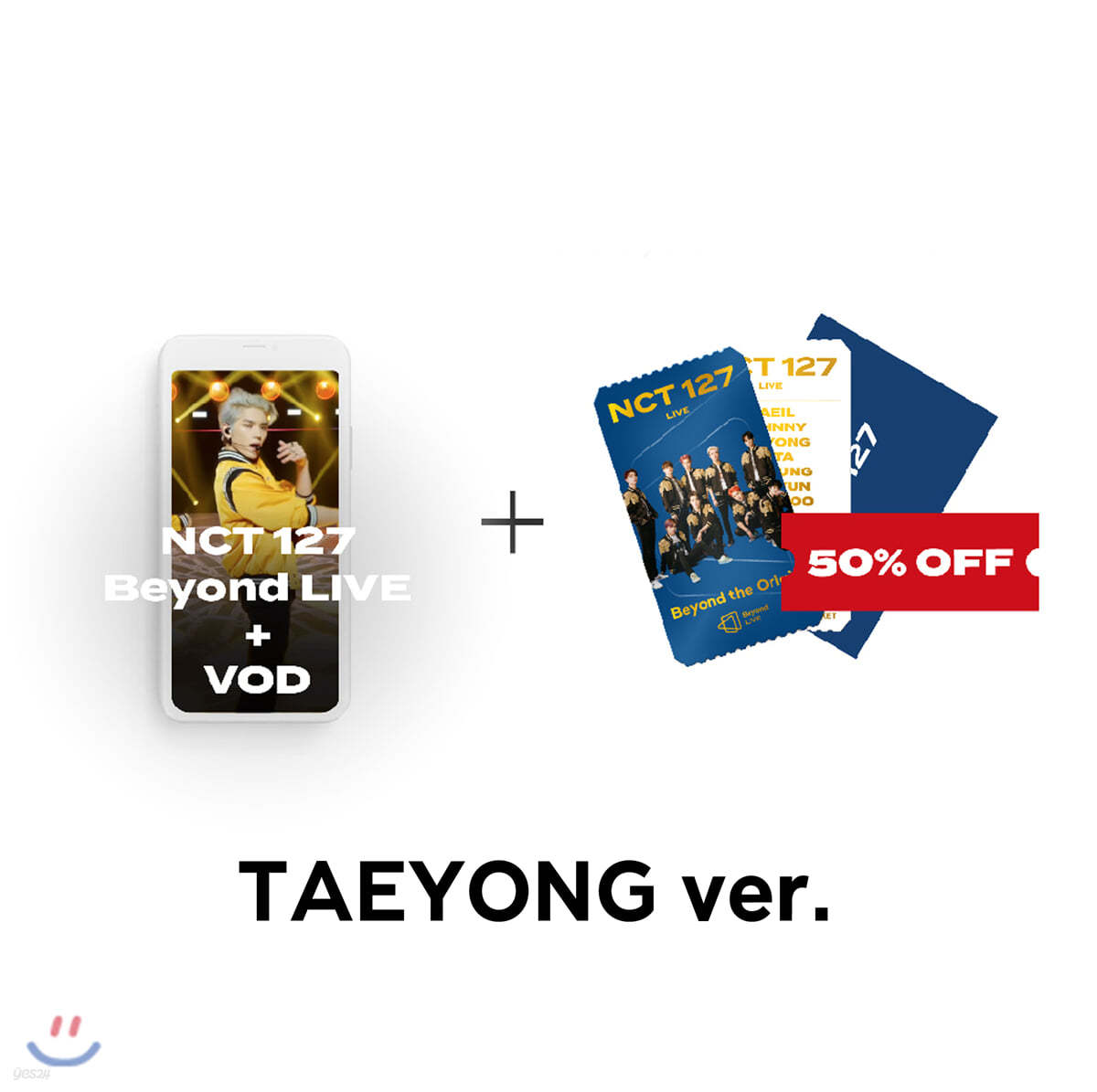 [TAEYONG] NCT 127 Beyond LIVE +VOD관람권 + SPECIAL AR TICKET SET