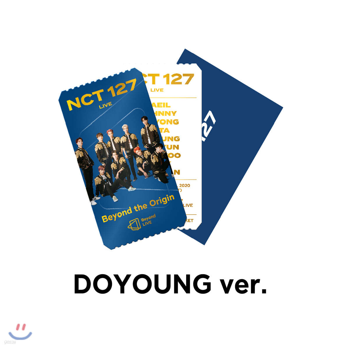 [DOYOUNG] NCT 127 Beyond LIVE Beyond the Origin SPECIAL AR TICKET SET