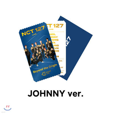 [JOHNNY] NCT 127 Beyond LIVE Beyond the Origin SPECIAL AR TICKET SET