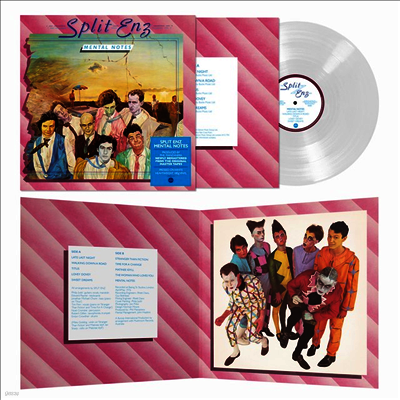 Split Enz — Mental Notes 앨범 커버