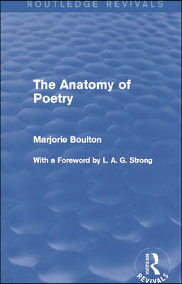 Anatomy of Poetry (Routledge Revivals)