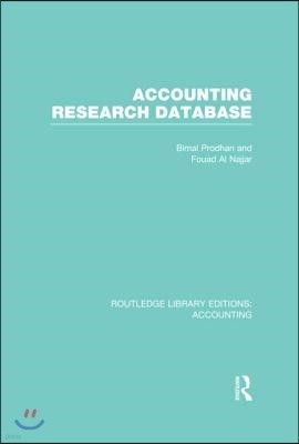 Accounting Research Database (RLE Accounting)