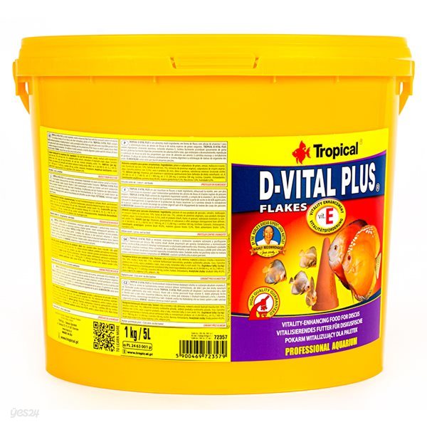 트로피칼 본사 - 디바이탈 플러스 플레이크 Bucket 5L / 1kg 무료배송